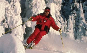 Sun Peaks skiing